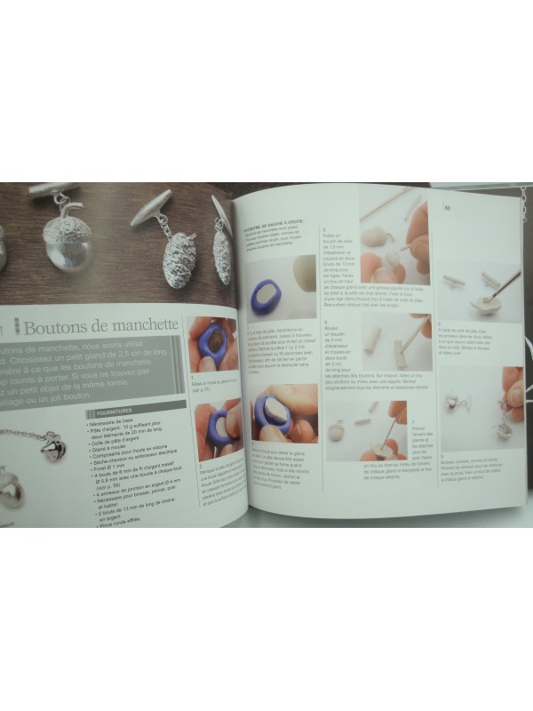 S. HEASER bijoux en pâte d'argent - plus de 30 modèles à réaliser 2009 Dessain Tolra