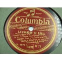 GEORGES THILL la chanson de Paris/j'ai tant d'amour BO 78T Columbia