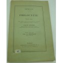 SOPHOCLE Philoctète - Tournier/Desrousseaux - Textes grec avec critique Ed. Hachette