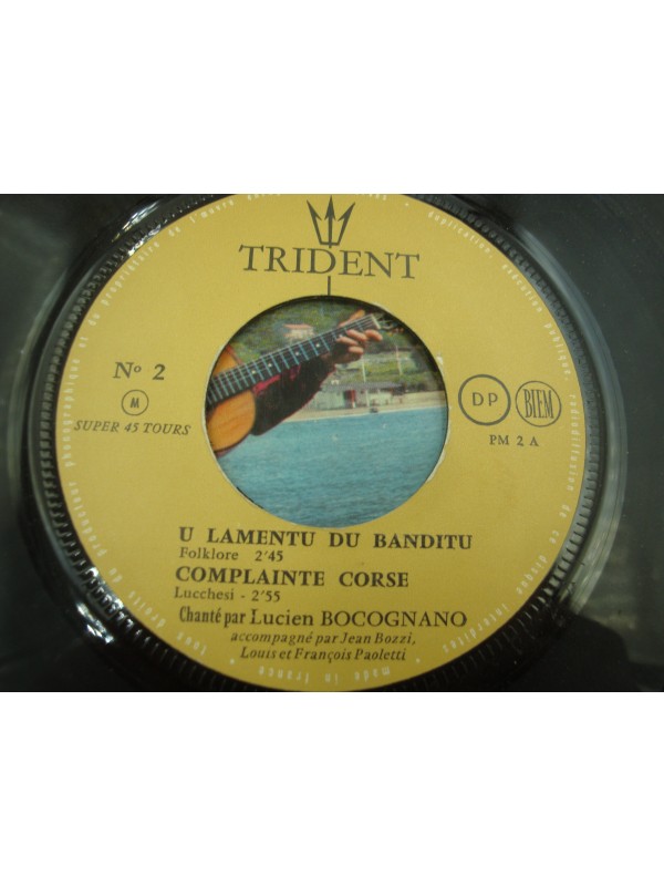 LUCIEN BOCOGNANO u lamentu du banditu/complainte corse/dimi perche EP Trident Corsica