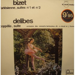 DORATI/FOURNET/CONCERTS LAMOUREUX arlesienne BIZET coppelia DELIBES LP VG+