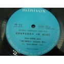 VIVIAN RIVKIN/DEAN DIXON/PRO MUSICA rhapsody in blue Gershwin LP25cm Minivox