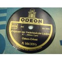 ODEON-ORKEST potpourri van vaderlansche liedjes 78T Odeon A164309