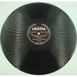 Orchestre Symphonique CRISTAL invitation à la danse 78T