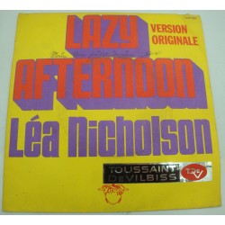LEA NICHOLSON lazy afternoon/sorry about the phone stephanie SP 1976 Virgin