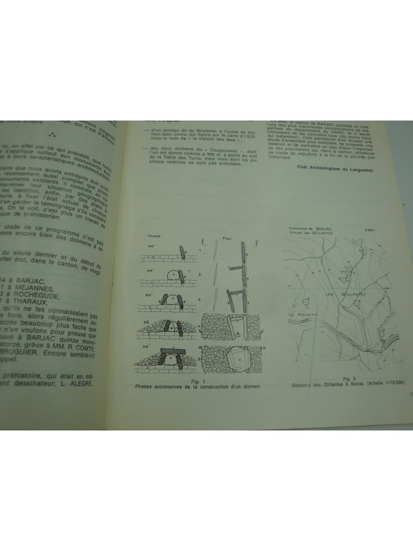 CANTON DE BARJAC numéro 1 - janvier 1979 - Comité d'expansion de Barjac 