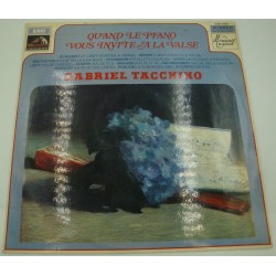 GABRIEL TACCHINO quand le piano vous invite à la danse LP Emi - soirées à Vienne