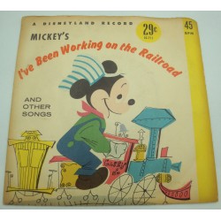MICKEY and HIS GANG been workin' on the railroad and other songs SP 1960 Disneyland