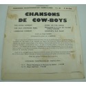 LLOYD HARRIS/MASTRO chansons de cow-boys EP Pleiade - the dying cowboy/lonesome cowboy