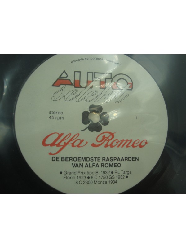 AUTO SELEKT Alfa Romeo - de beroemdste raspaarden van alfa romeo SP 7"