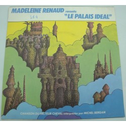 MADELEINE RENAUD le palais idéal/chanson du facteur cheval SP Promo Barclay