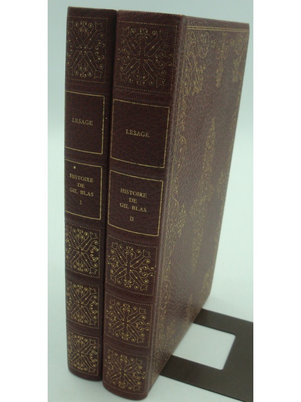 LESAGE histoire de Gil Blas de Santillane - 2 Tomes - illustrés - Cercle du bibliophile