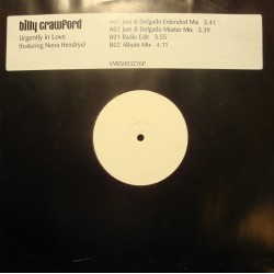 BILLY CRAWFORD urgently in love (4 versions) NONA HENDRYX MAXI WHITE LABEL VG++