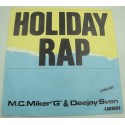 M.C. MIKER "G" and DEEJAY SVEN holiday rap/whimsical touch SP 7" 1986 Carrere