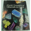 BARIAND world treasury of minerals in color 1976 Galahad books  - Gemmologie