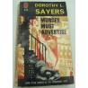 DOROTHY L. SAYERS murder must advertise 1962 New english library DOROTHY L. SAYERS murder must advertise 1962 New english library