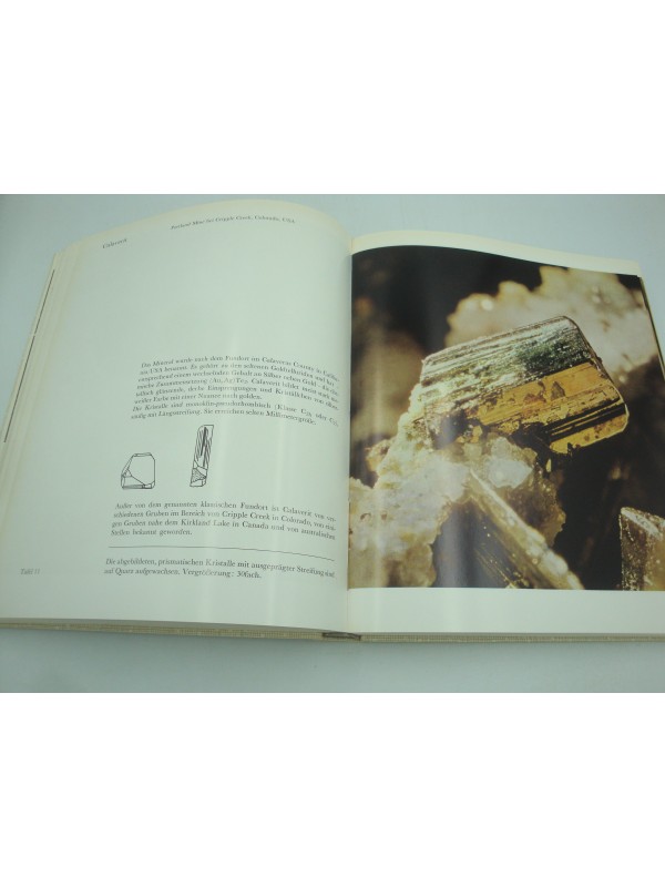 WERNER LIEBER Kristalle unter der lupe - Cristaux sous la loupe 1972 Ott Verlag Thun