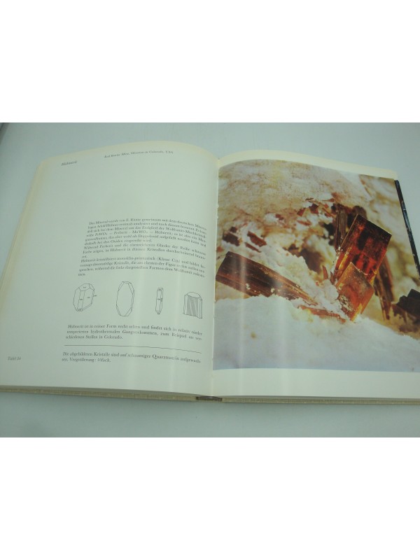 WERNER LIEBER Kristalle unter der lupe - Cristaux sous la loupe 1972 Ott Verlag Thun