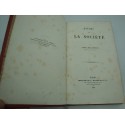 LÉON DELAPORTE études sur la société 1855 Hachette