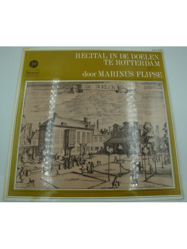 MARINUS FLIPSE recital in de doelen te Rotterdam - piano LP CNR 