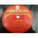 CAMPOLI/GRITTON la folia (variations serieuses)/la campanella CORELLI 78T Decca
