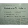 WILHELM BACKHAUS/BOEHM 2 klavierkonzert BRAHMS LP SXL6322 Decca WILHELM BACKHAUS/BOEHM 2 klavierkonzert BRAHMS LP SXL6322 Decca