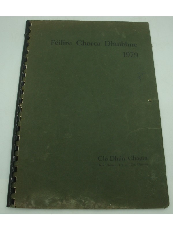 FÉILIRE CHORCA DHUIBHNE calendrier 1979 TOMAISIN O CIOBHAIN - Seoirse O Luasa