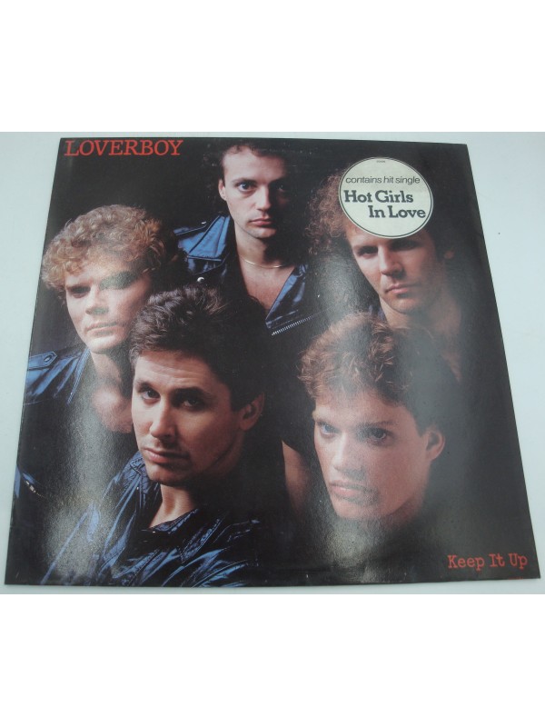 LOVERBOY keep it up LP 1983 CBS hot girls in love/queen of the broken hearts