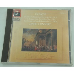 LINDE-CONSORT les concertos brandenbourgeois n°1,2 et 6 BACH CD 1982 Emi