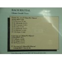 GLENN GOULD Bach recital - italian concerto CD 1987 CBS