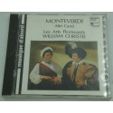 WILLIAM CHRISTIE/LES ARTS FLORISSANTS altri canti MONTEVERDI CD 1981 HM