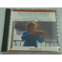 WALLEZ/CHORAFAS/RADIO-TÉLÉ LUXEMBOURG concertos pr violon MENDELSSOHN CD 1992