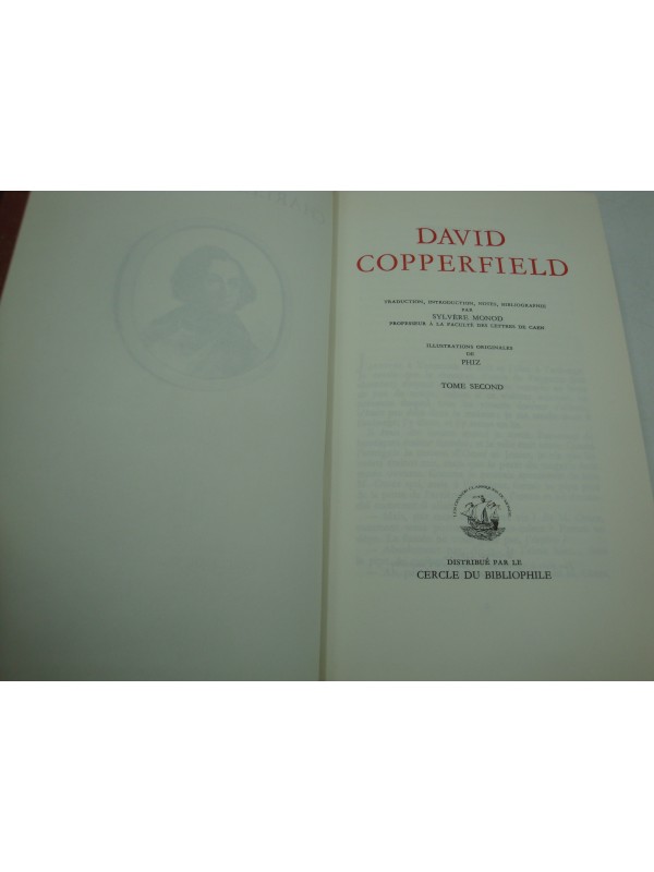 CHARLES DICKENS les aventures de David Copperfield T2 - illustré par Phiz - Bibliophile