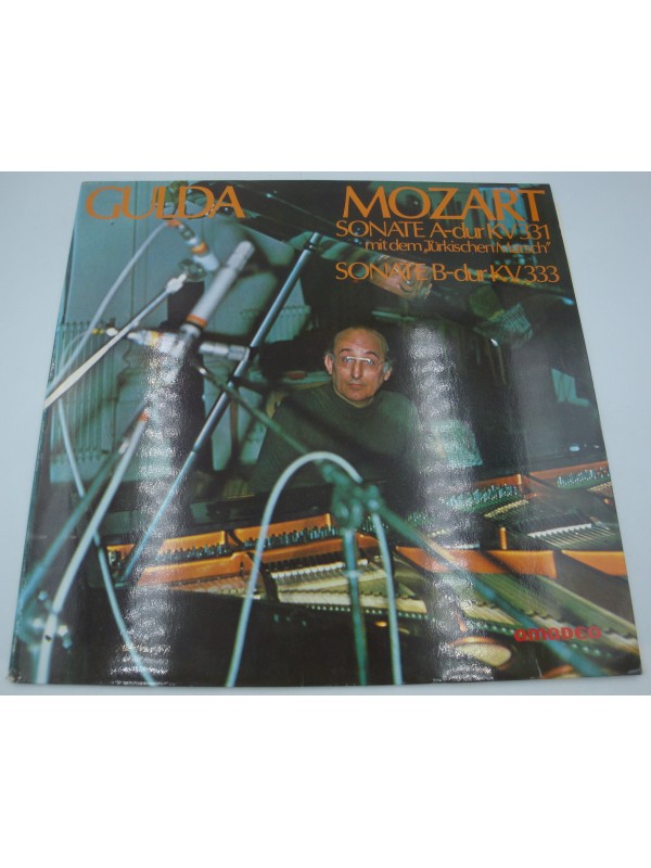FRIEDRICH GULDA sonate A-dur KV331-333 MOZART LP 1977 Amadeo