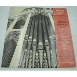 KRUMBACH/BACH-ORGEL ITZGRUND sechs schublersche chorale BACH LP HM