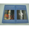 UNIVERSALIS la langue française - 2 Tomes 2001 Histoire des littératures