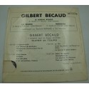 GILBERT BÉCAUD le rideau rouge/la cruche/hermano EP 1959 Voix de son maitre