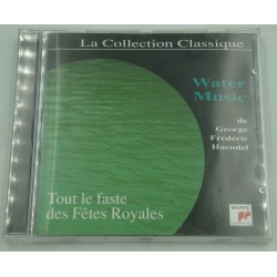 MALGOIRE/GRANDE ECURIE ET CHAMBRE DU ROI water music HAENDEL CD 1986 Sony