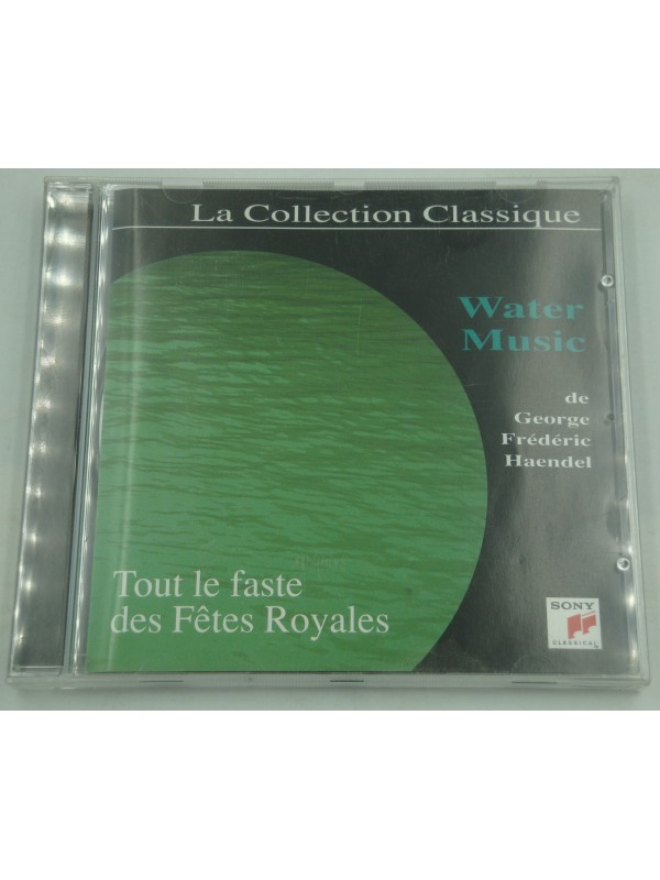 MALGOIRE/GRANDE ECURIE ET CHAMBRE DU ROI water music HAENDEL CD 1986 Sony