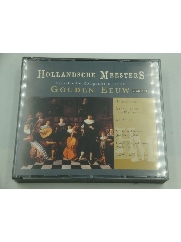 DE VRIEND/COMBATTIMENTO CONSORT gouden eeuw van de barok - Hollandsche Meesters 2CD's Box