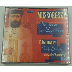 ALEXANDER WARENBERG pictures at an exhibition MUSSORGSKY 2CD 2001 Brillant Classics