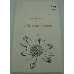 JEAN PIGNERO Ecrits d'un...