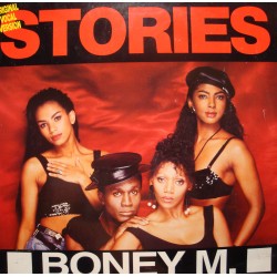 BONEY M feat LIZ MITCHELL  stories/rumours MAXI 1989 HANSA VG+