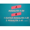 BELLA COMPAGNIA rosalita/guitar rosalita MAXI 1985 CBS EX++