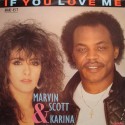MARVIN SCOTT AND KARINA if you love me/have you seen MAXI 1988 CARRERE VG++