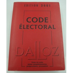 DALLOZ code électoral -...