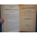 LA BRUYERE les caractères + etude FREDERIC GODEFROY 1874 GAUME RARE++