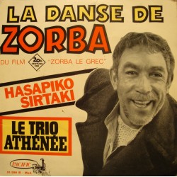TRIO ATHÉNÉE danse de zorba/oso axizis essi BO EP PACIFIC VG+