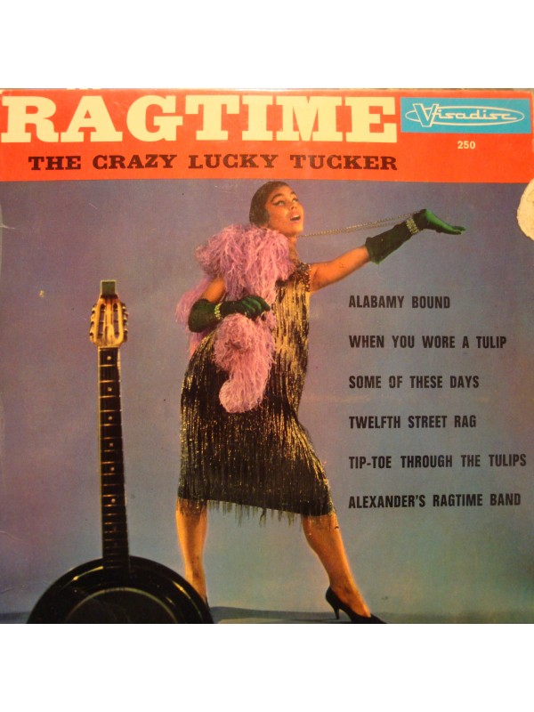 THE CRAZY LUCKY TUCKER ragtime EP VISADISC alabamy bound VG+