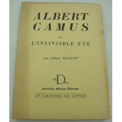 ALBERT MAQUET Albert Camus...